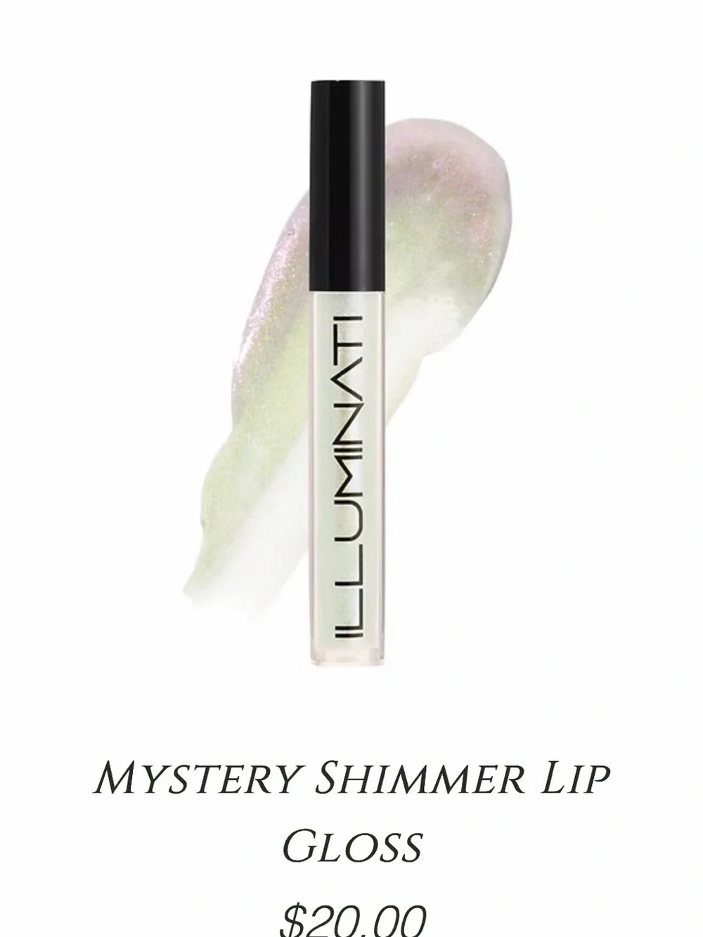 Illuminati Mystery Shimmer Lip Gloss — Iridescent Pearl